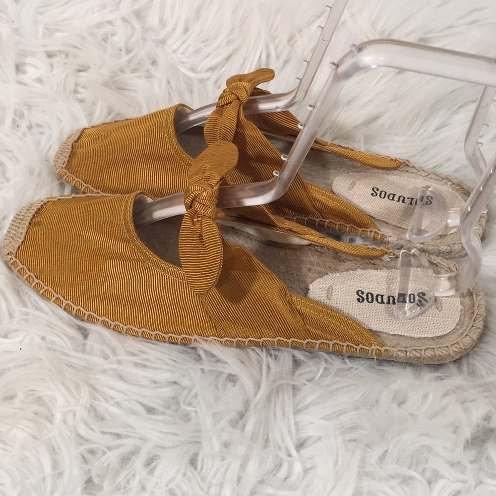 Soludos Alma Espadrille Mule Slip On New - Picture 8 of 10